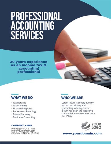 Accounting Flyer Templates Free